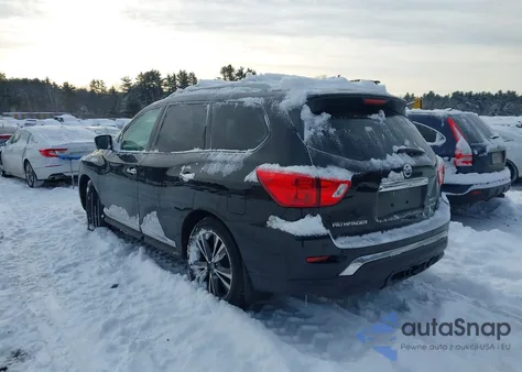 2020 Nissan Pathfinder Platinum 4Wd from USA, damaged, VIN 5N1DR2DM0LC640949